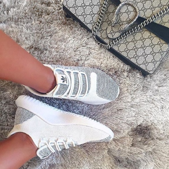 tubular shadow white grey